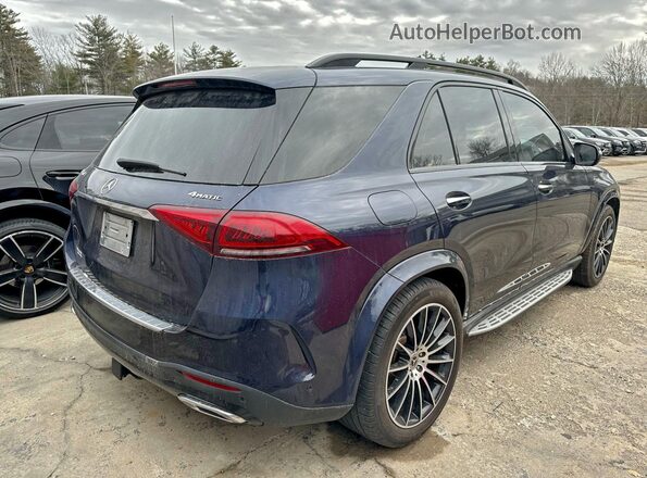 4JGFB4KB3MA495610 2021 MERCEDES-BENZ GLE-CLASS Blue Vista frontal