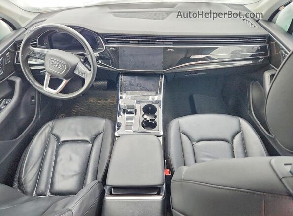 WA1LXBF76ND014598 2022 AUDI Q7 White Widok zestawu wskaźników