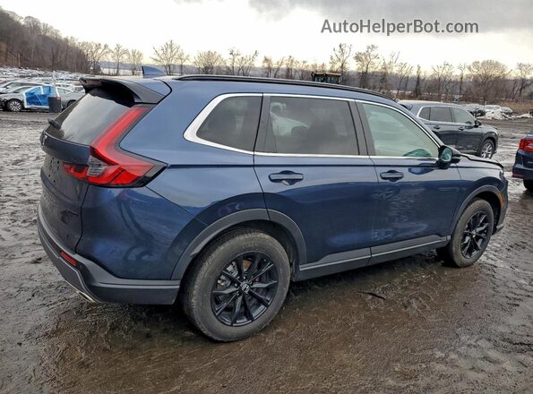 7FARS6H85SE089376 2025 HONDA CRV Синий Передняя правая четверть