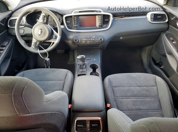 5XYPG4A38JG344438 2018 KIA SORENTO Угольный Вид щитка приборов