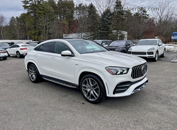 4JGFD6BB1MA400046 2021 MERCEDES-BENZ GLE-CLASS Белый Задняя левая четверть