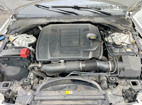 SAJAR4FX7KCP52805 2019 JAGUAR XF White Vista del salpicadero