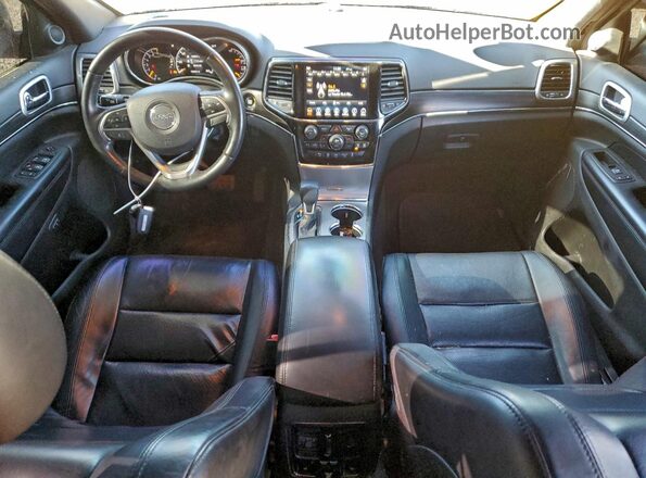 1C4RJFBG2KC593458 2019 JEEP GRAND CHER Серый Вид щитка приборов