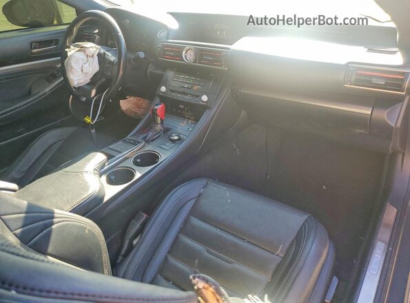 JTHHE5BC9H5016297 2017 LEXUS RC Серебряный Вид щитка приборов