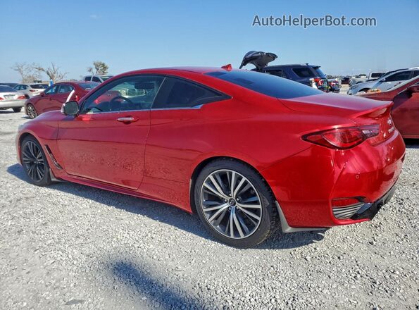JN1EV7KK4MM411028 2021 INFINITI Q60 Красный Задняя правая четверть