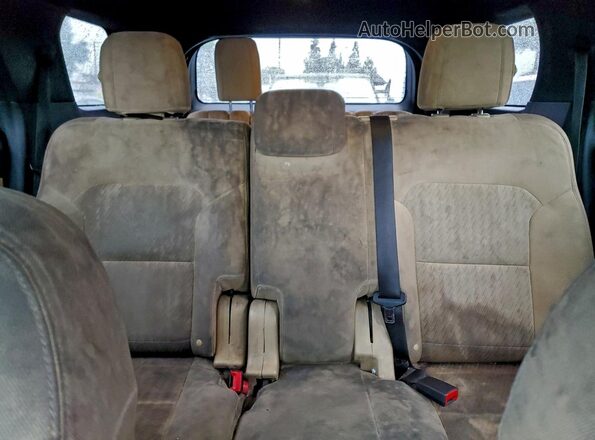1FM5K7B84GGA04108 2016 FORD FORD EXPLORER Black Widok wnętrza z tyłu