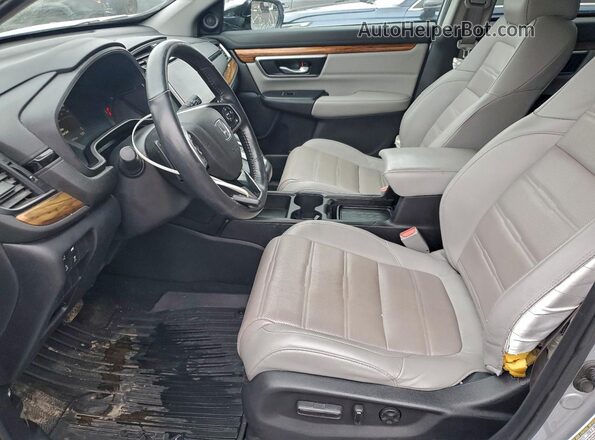 5J6RT6H89NL015768 2022 HONDA CRV Серебряный Вид панели приборов
