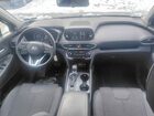 2019 Hyundai Santa Fe Se Серый vin: 5NMS2CAD1KH057946