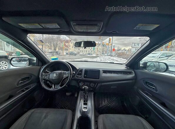 3CZRU6H1XKG717333 2019 HONDA HR-V Черный Вид задних сидений