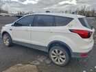 2019 Ford Escape Se White vin: 1FMCU0GD7KUB07399