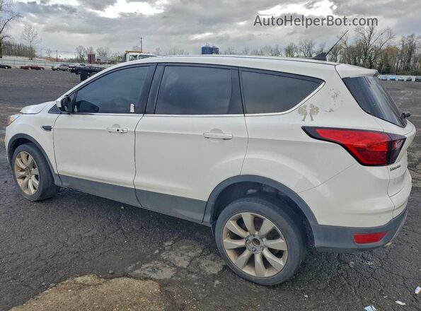 1FMCU0GD7KUB07399 2019 FORD ESCAPE White Trasero derecho