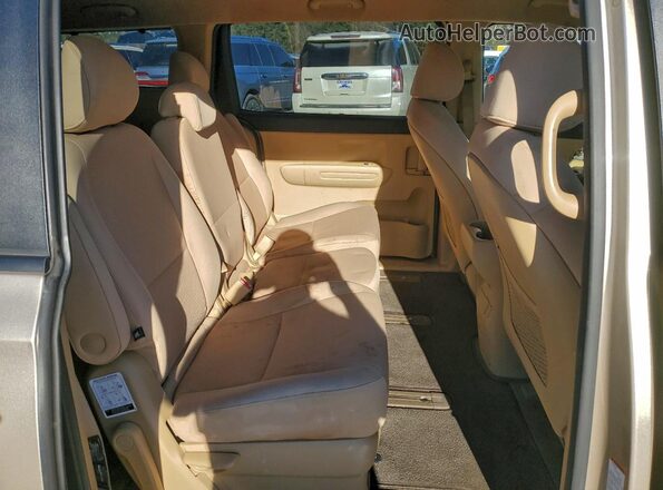 KNDMB5C10G6191522 2016 KIA SEDONA Желто-коричневый Вид подкапотного пространства