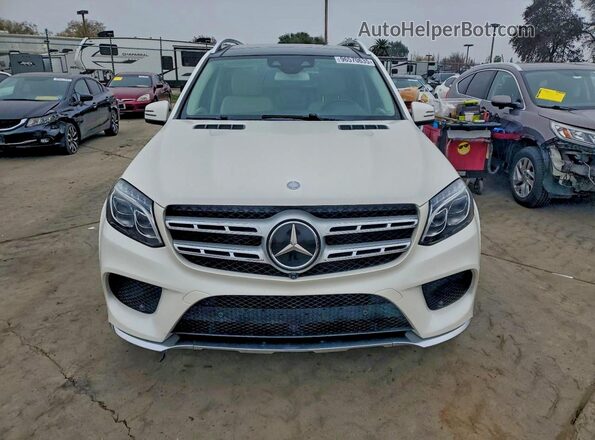 4JGDF7DE2HA792216 2017 MERCEDES-BENZ GLS-CLASS Белый Вид сзади