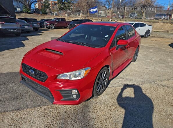 JF1VA1C61K9820987 2019 SUBARU WRX Красный Задняя правая четверть