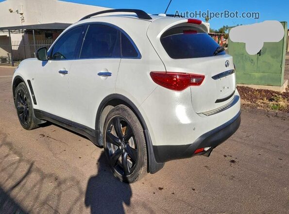 JN8CS1MW2HM411677 2017 INFINITI QX70 White Передня права чверть