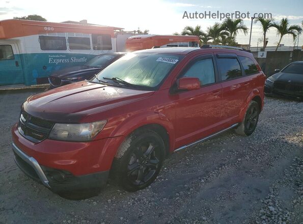 3C4PDCGBXJT252063 2018 DODGE JOURNEY Красный Задняя левая четверть