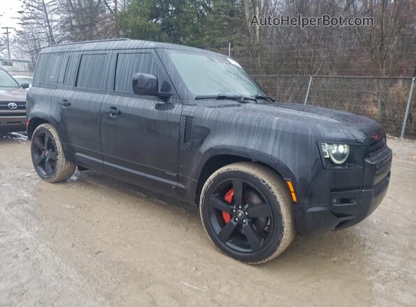SALEXERU0M2049481 2021 LAND ROVER DEFENDER Черный Вид спереди