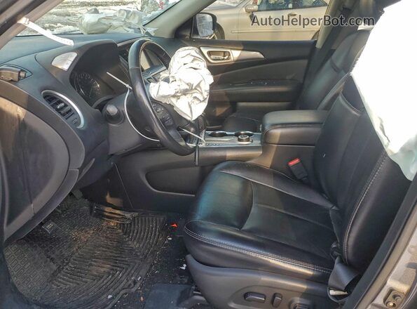 5N1DR2MM1KC607330 2019 NISSAN PATHFINDER Серый Вид панели приборов