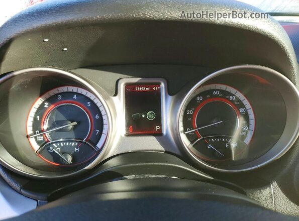 3C4PDCGBXJT252063 2018 DODGE JOURNEY Красный Вид задних сидений