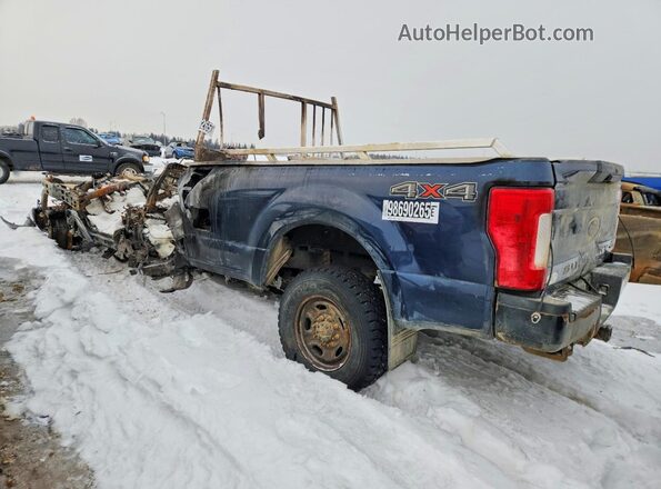 1FT7W2B67HED81449 2017 FORD F250 Blue Tył prawy