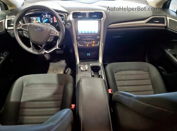 3FA6P0LU4KR262777 2019 FORD FUSION Красный Вид щитка приборов
