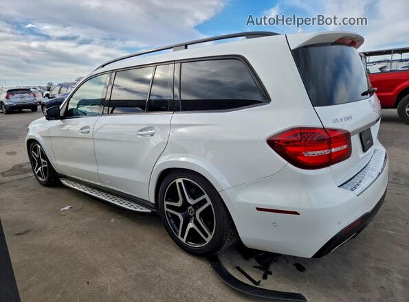 4JGDF7DEXJB028792 2018 MERCEDES-BENZ GLS White უკანა მარჯვენა