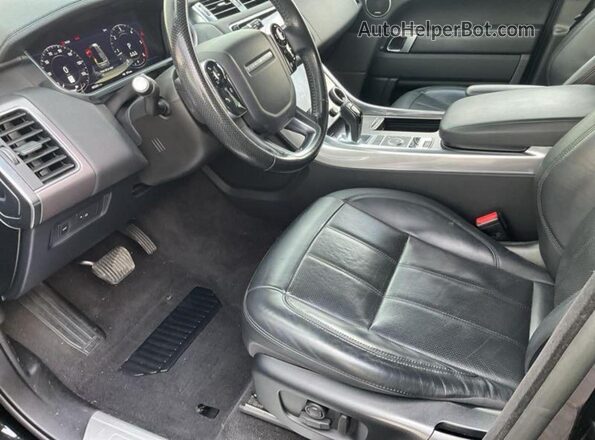 SALWR2RK8JA181756 2018 LAND ROVER RANGE ROVER Black Widok z tyłu