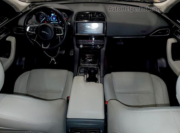 SADCK2GXXKA392993 2019 JAGUAR F-PACE Черный Вид щитка приборов