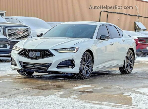 19UUB6F51NA001517 2022 ACURA TLX White Tył prawy