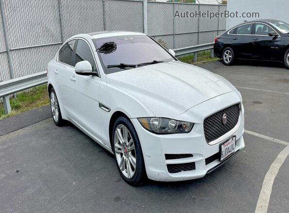 SAJAR4FX7KCP52805 2019 JAGUAR XF White Trasero izquierdo