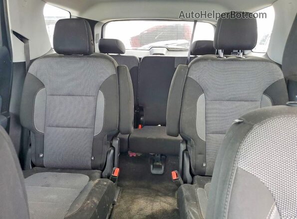 1GNERGKW1JJ229652 2018 CHEVROLET TRAVERSE Белый Вид задней части салона