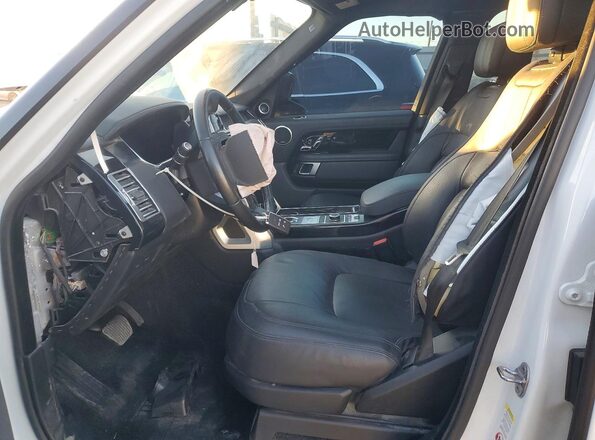 SALGS2RE5JA513705 2018 LAND ROVER RANGE White Vista del salpicadero