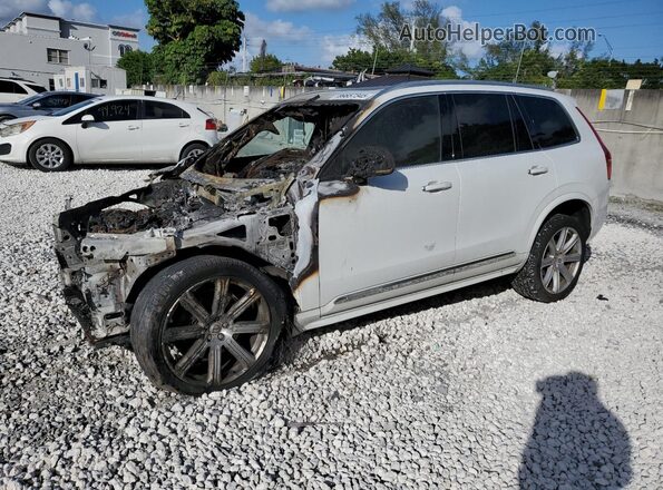 YV4A22PL5K1513846 2019 VOLVO XC90 Белый Задняя левая четверть