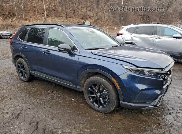 7FARS6H85SE089376 2025 HONDA CRV Синий Вид спереди