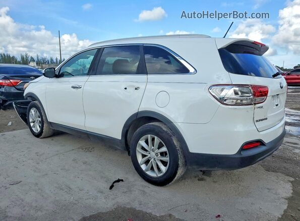 5XYPG4A36HG235745 2017 KIA SORENTO Белый Задняя правая четверть