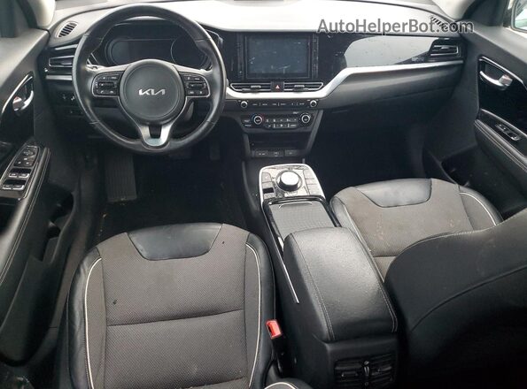 KNDCC3LG3N5158731 2022 KIA NIRO Black Vista del cuadro de instrumentos