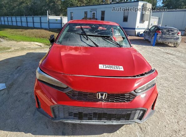 2HGFE2F53SH549265 2025 HONDA CIVIC Red Vista trasera