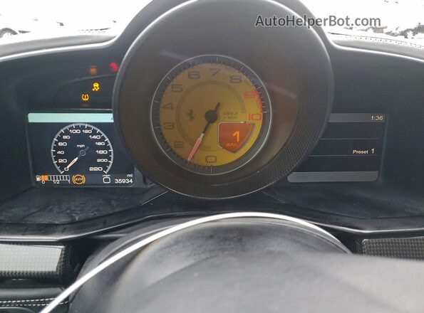 ZFF67NFA6C0182991 2012 FERRARI 458 Blue Vista de los asientos traseros