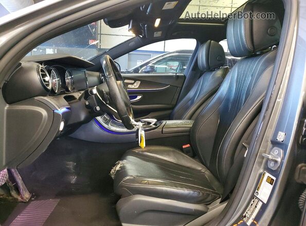 WDDZF4KB2HA203804 2017 MERCEDES-BENZ E Серый Вид панели приборов