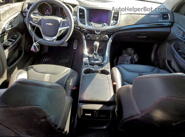 6G3F15RW4HL301072 2017 CHEVROLET SS Угольный Вид панели приборов