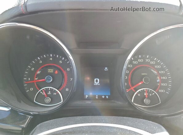 6G3F15RW4HL301072 2017 CHEVROLET SS Угольный Вид щитка приборов