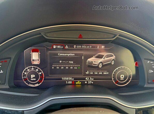 WA1LAAF76JD026093 2018 AUDI Q7 Белый Вид подкапотного пространства