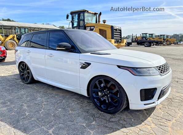 SALWR2RK0JA196591 2018 LAND ROVER RANGE ROVER White Widok z przodu