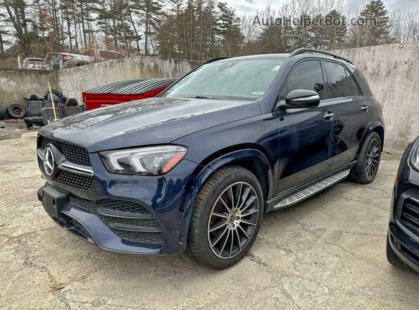 4JGFB4KB3MA495610 2021 MERCEDES-BENZ GLE-CLASS Blue Trasero derecho