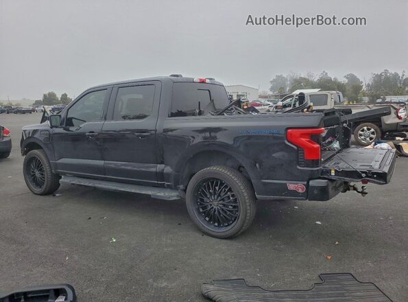 1FTVW1ELXNWG15270 2022 FORD F-150 LIGHTNING Черный Задняя правая четверть
