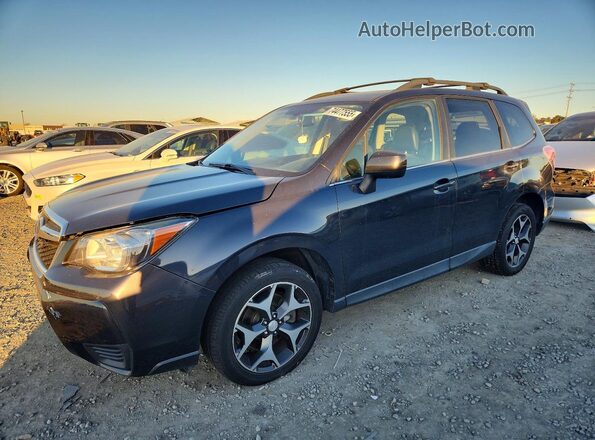 JF2SJGDC8GH485794 2016 SUBARU FORESTER2. Серый Задняя левая четверть