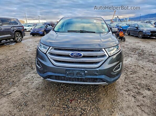 2FMPK3J9XGBB94595 2016 FORD EDGE Gray Vista trasera