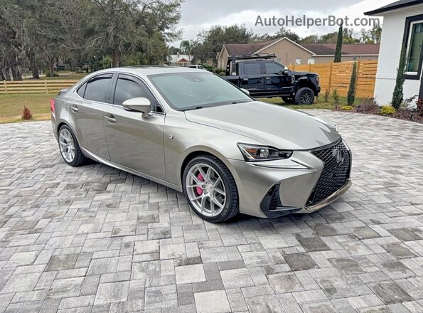 JTHBE1D21H5029354 2017 LEXUS IS Серый Задняя левая четверть