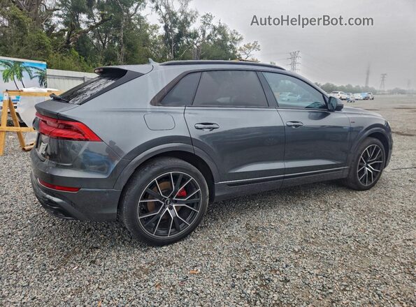 WA1FVAF19KD029763 2019 AUDI Q8 Серый Передняя правая четверть