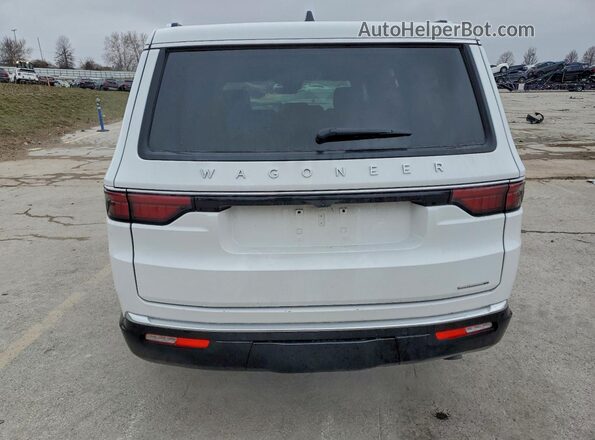 1C4SJUBP4RS126323 2024 JEEP WAGONEER Белый Вид салона спереди